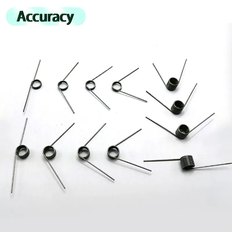 10pc 1.6mm V Torsion Springs 5
