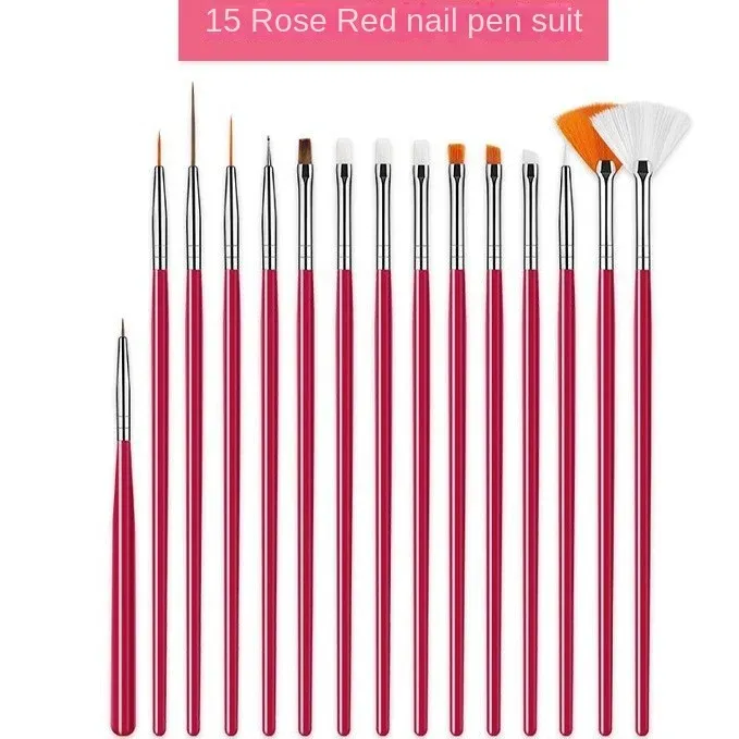 15-Piece Nail Art Brush Set 3