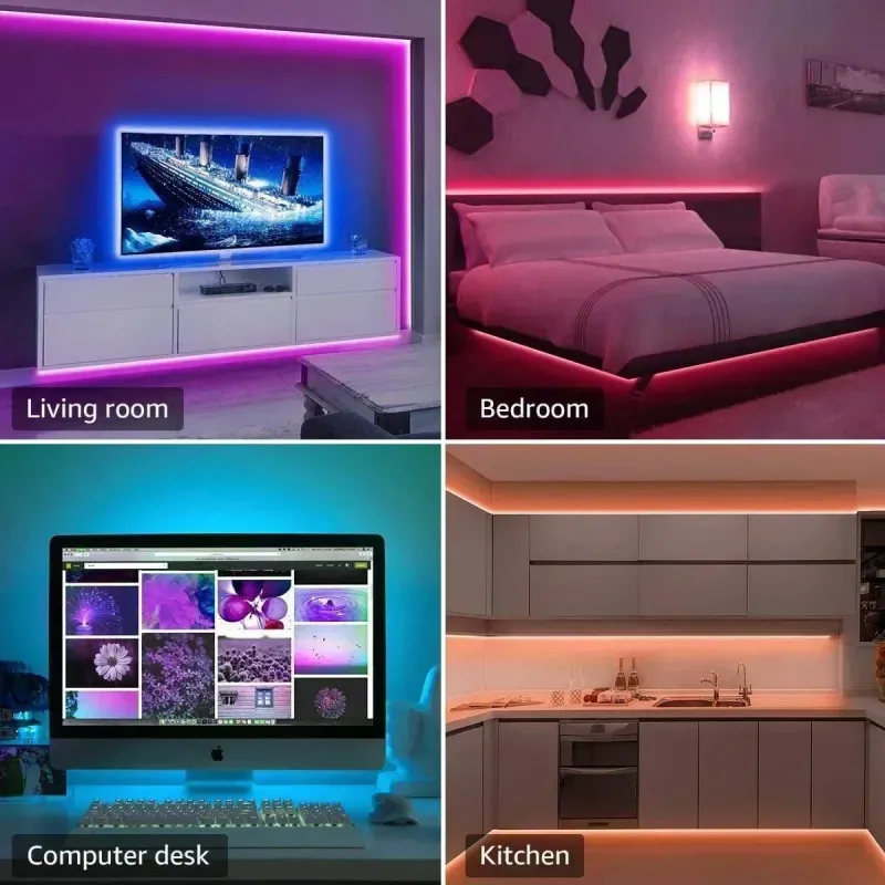 USB RGB LED Strip Light Kit 2