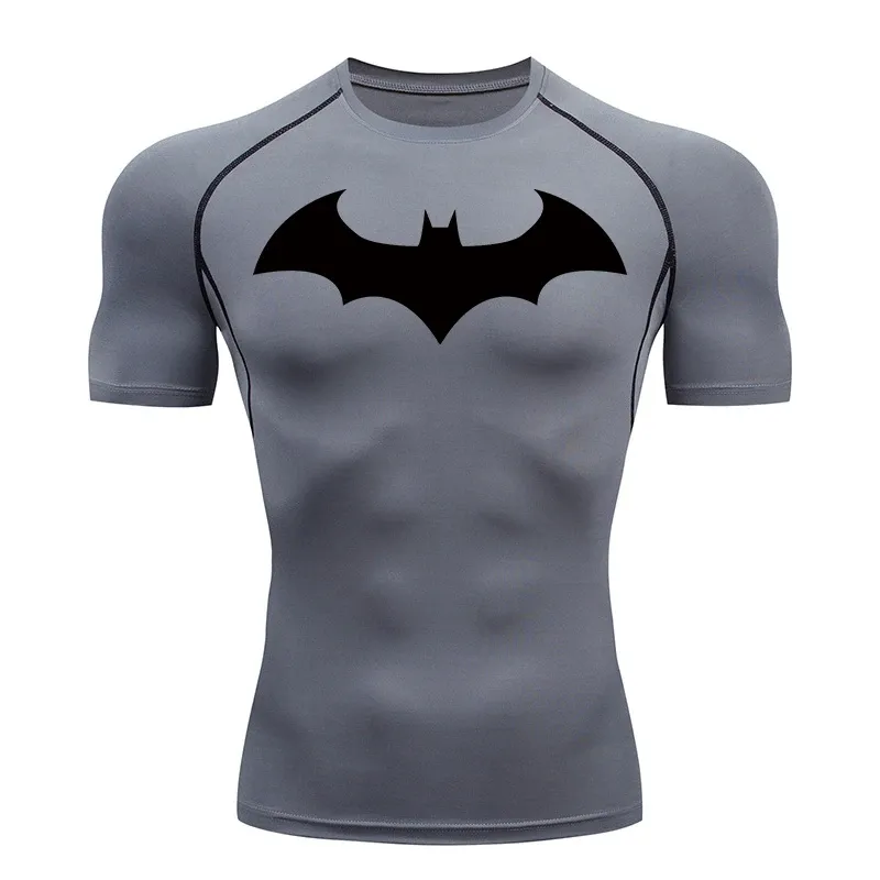 Bat Graphic Compression Shirt 4