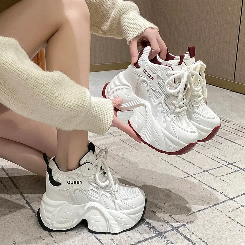 10CM Women Chunky Platform Sneakers 6