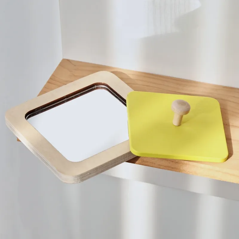 Montessori Mirror Puzzle Busy Board 5
