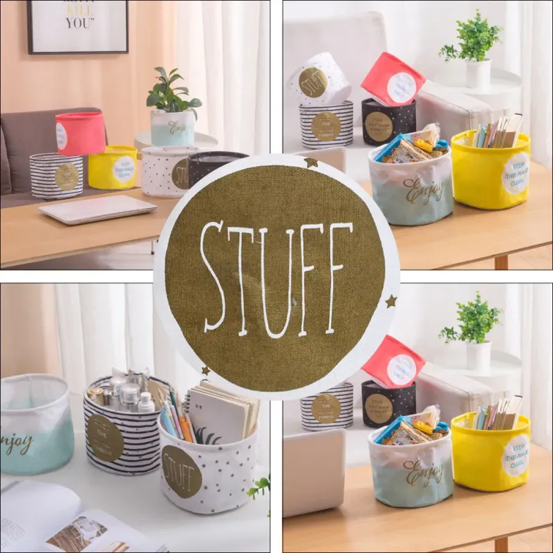 Foldable Cotton Storage Basket 4