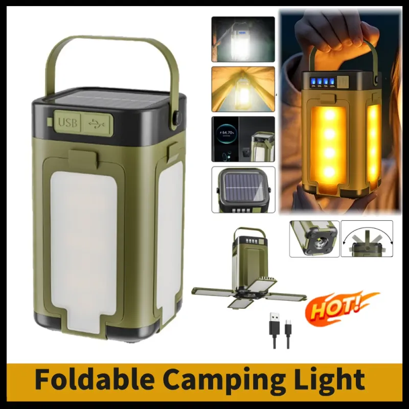 Solar Rechargeable Camping Lantern 1