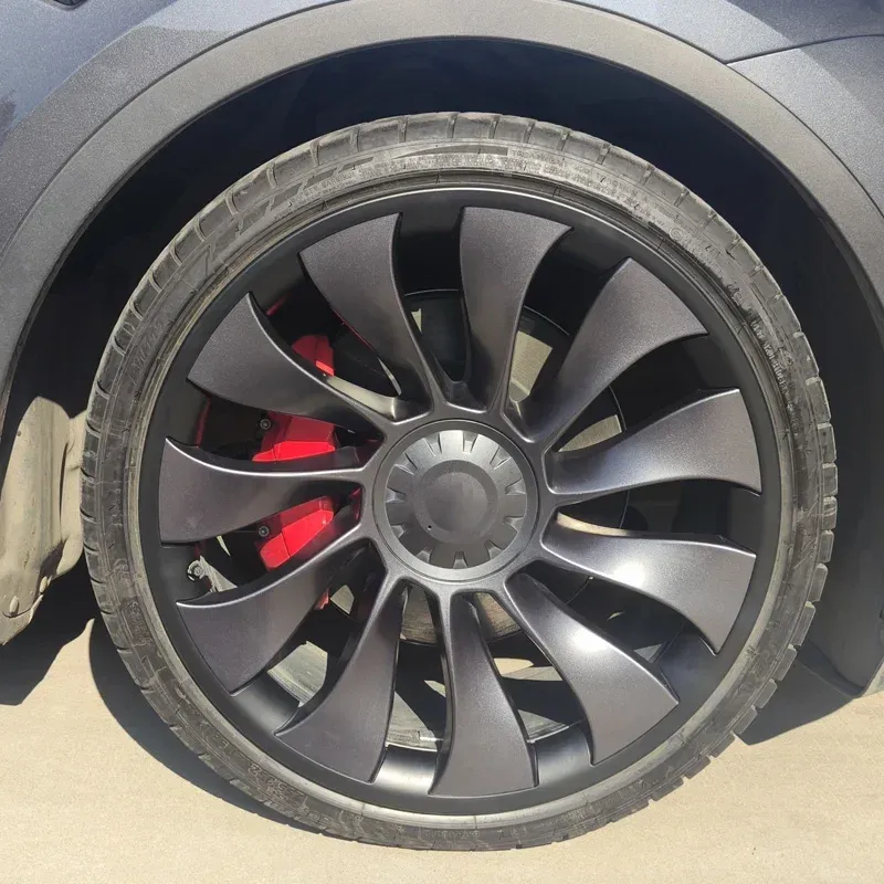 Tesla Model Y 21" Wheel Hub Protectors 6