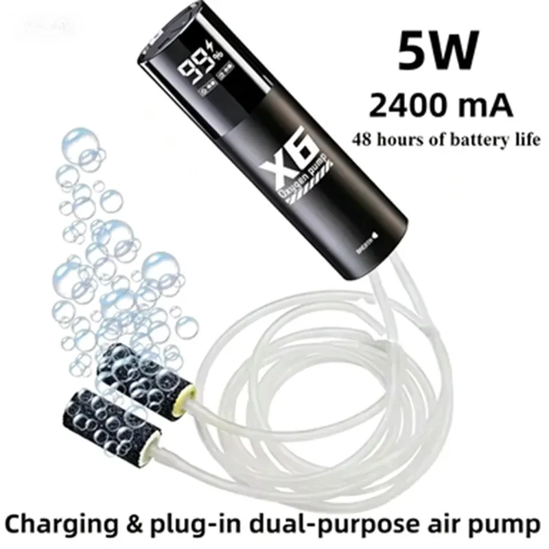 Portable USB Aquarium Air Pump 1