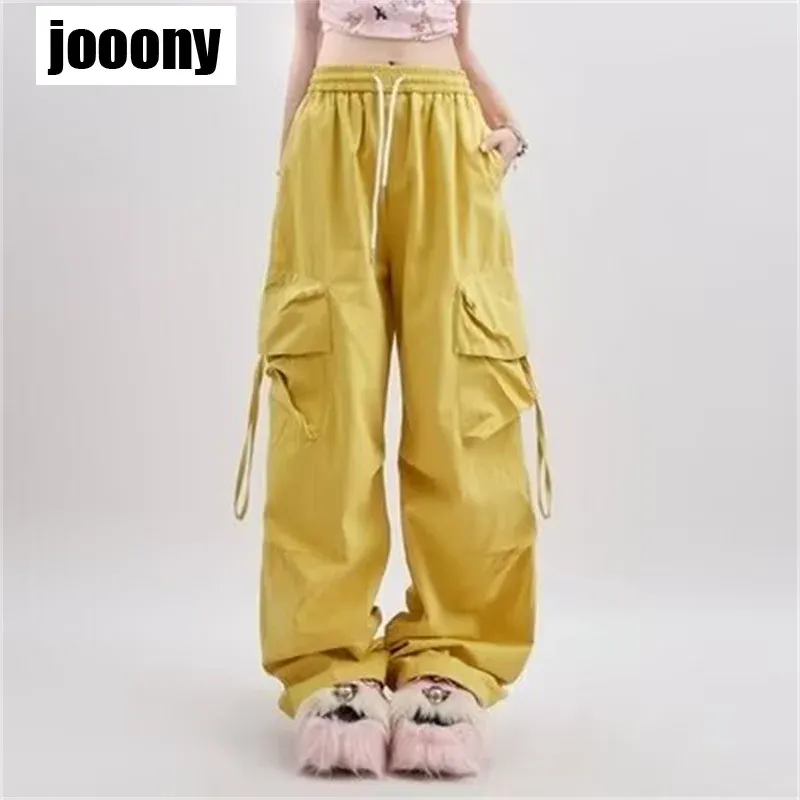 Harajuku Retro Baggy Straight Trousers 2