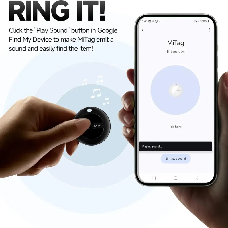 MiLi MiTag Go Bluetooth Tracker 4
