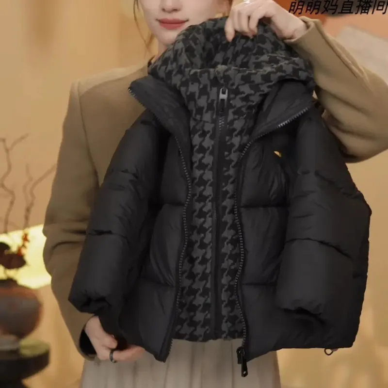 Kids Winter Patchwork Snowsuit Jacket 2