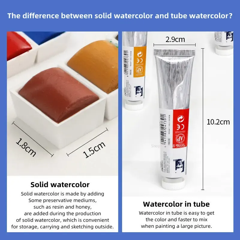 Picasso Watercolor Paint Blocks 3