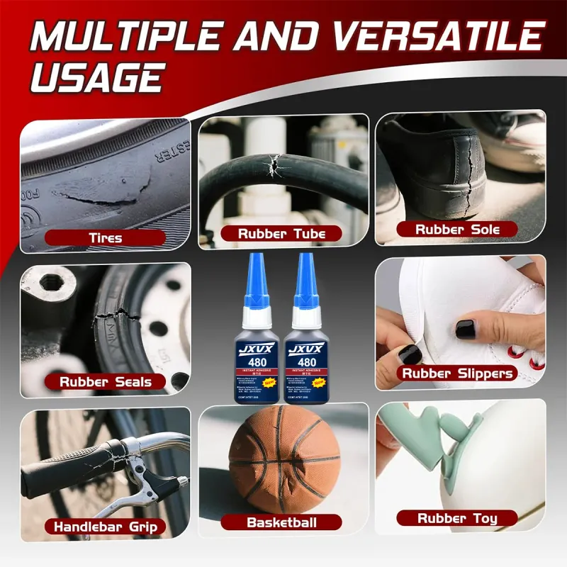 Black Super Glue 480 Fast-Drying Adhesive 3