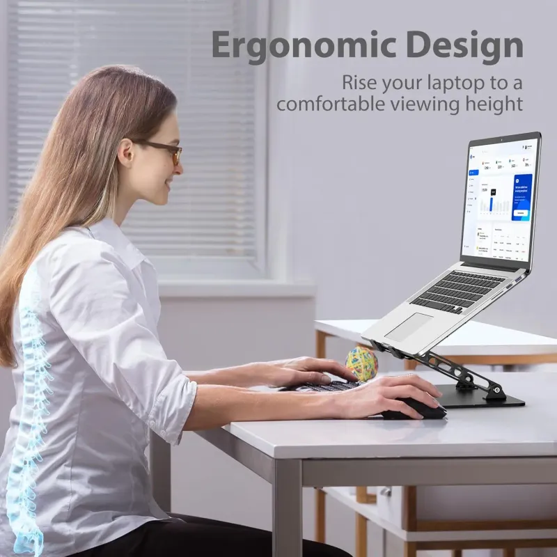 Adjustable Metal Laptop Stand 2