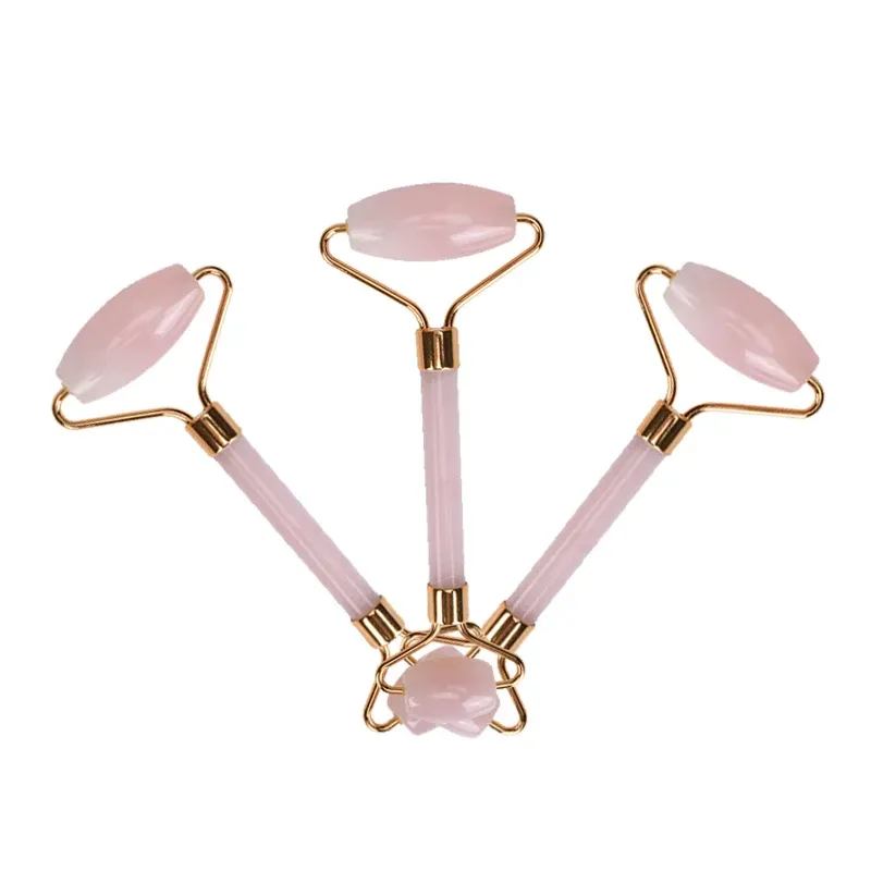 Rose Quartz Gua Sha Facial Set 4