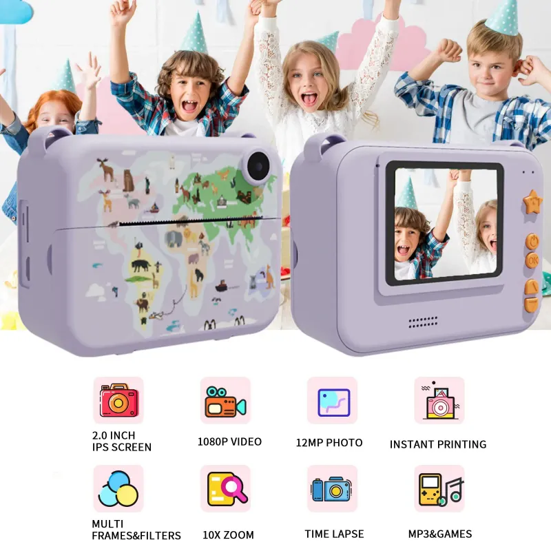 Kids Instant Print Camera Toy 2