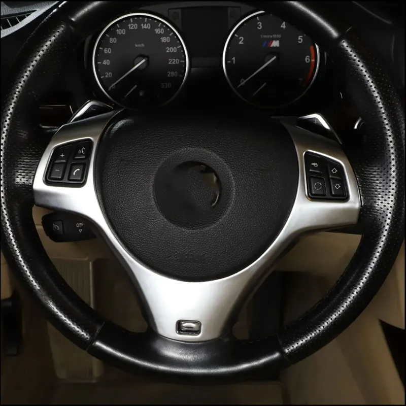 BMW Steering Wheel Button Frame Trim 6