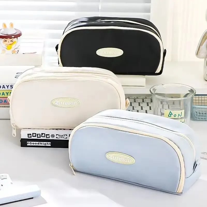 Stylish Multi-Section Pencil Case Bag 5