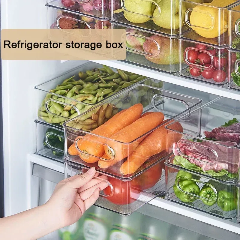 Clear Stackable Storage Organizers 6