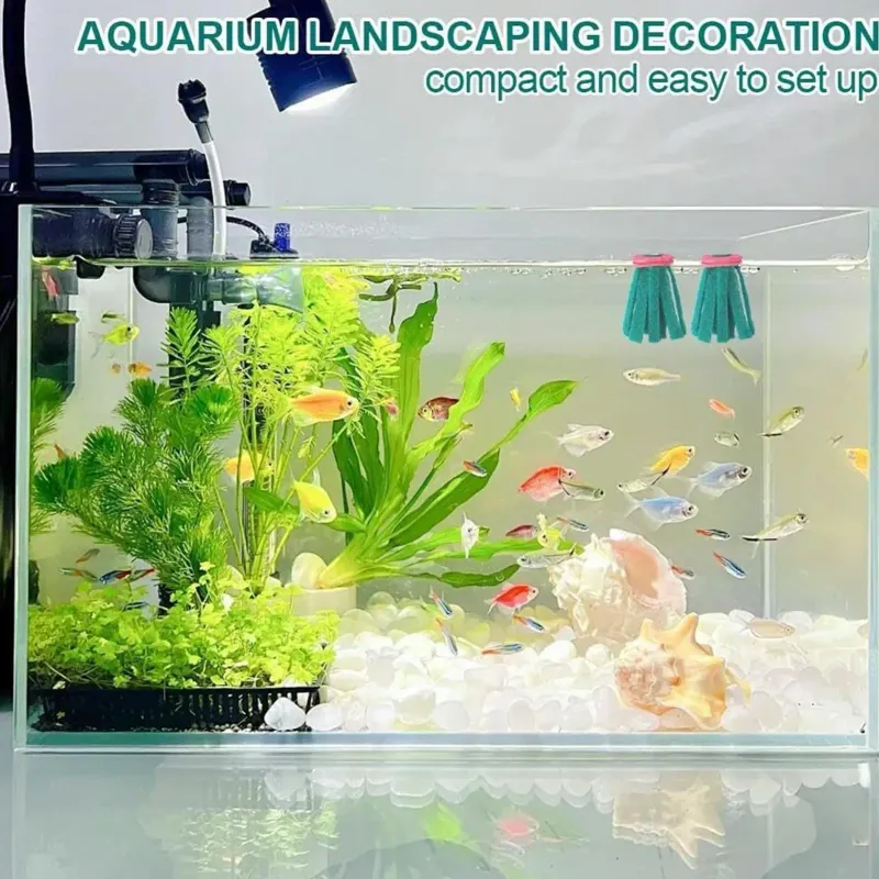 Aquarium Spawning Mop Set - 10 Pcs 2