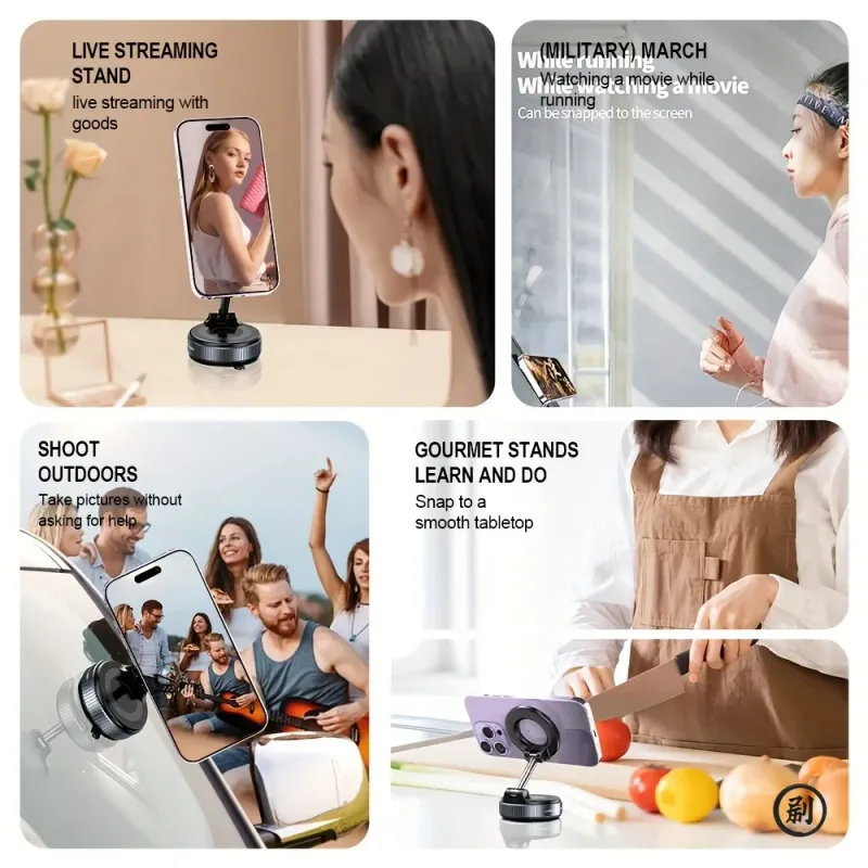 Magnetic Phone Holder - 360° Adjustable Mount 6