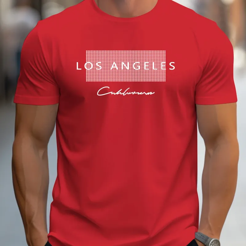 Men's LA Graphic Cotton Tee 4
