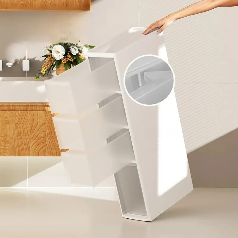 Slim Kitchen Storage Cabinet 3
