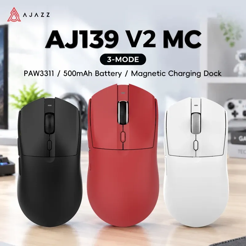 AJAZZ AJ139 V2 MC Pro Wireless Gaming Mouse 4