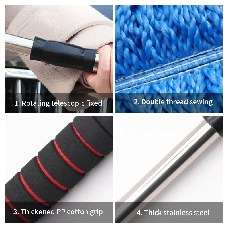 Microfiber Car Washing Mop Kit 4