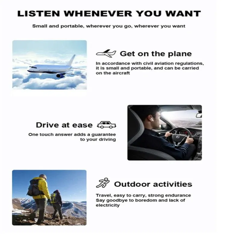 Wireless Bluetooth Earbuds with Deep Bass 5
