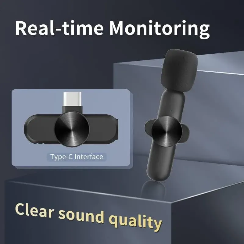 Wireless Lavalier Mic for iPhone & iPad 4