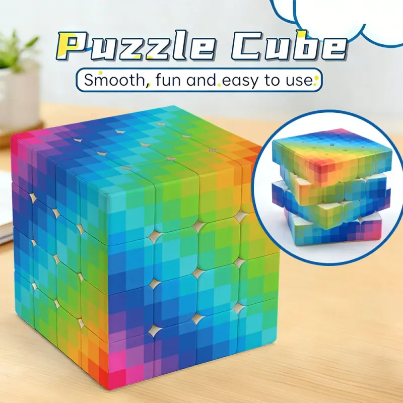 Mosaic 4x4 Colorful Speed Cube Set 2