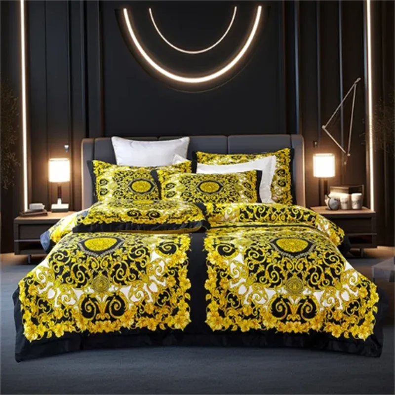 Luxury Baroque Bedding Set Queen King 5