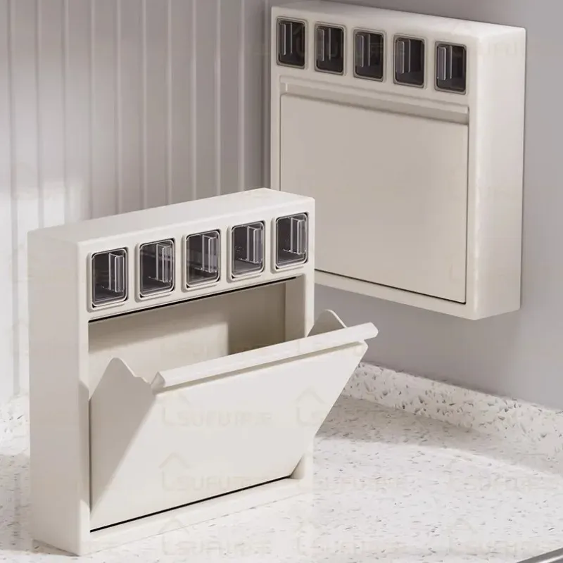 No-Drill Spice Rack Organizer 2