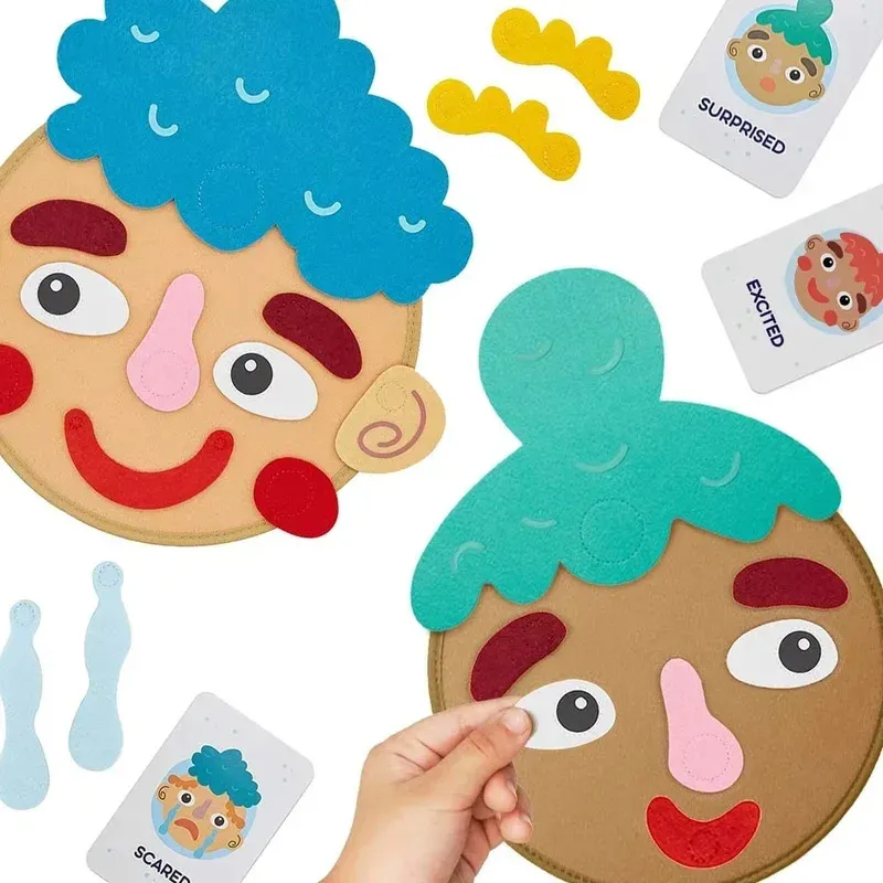 Kids Facial Expression Emotion Cards 1