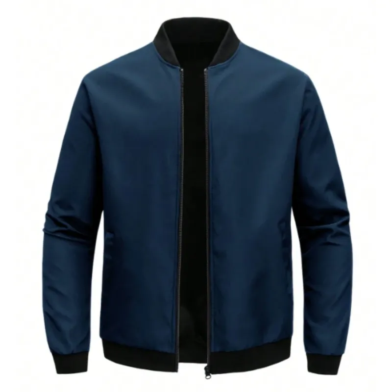 Men's Slim Fit Bomber Jacket 4
