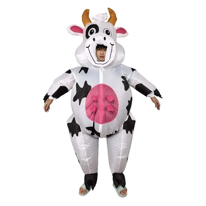 Adult Inflatable Cow Costume 3