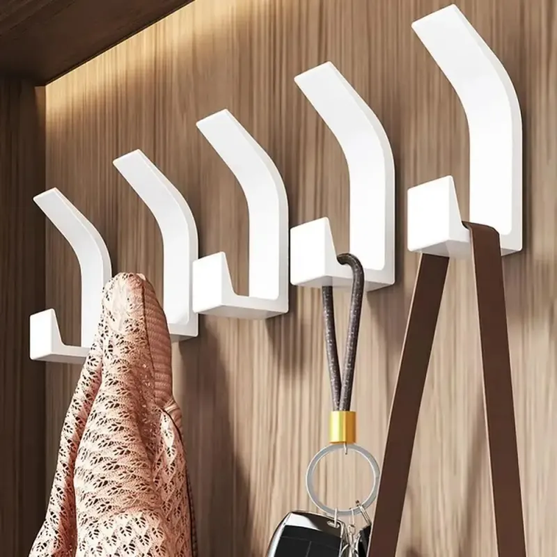5Pcs No-Drill Wall Hooks Set 1