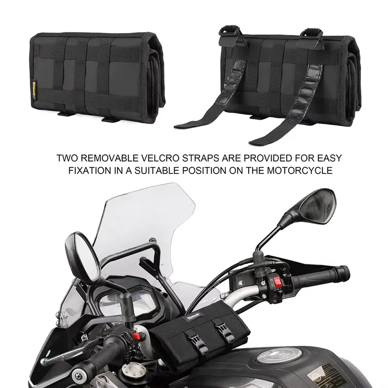 Motorcycle Tool Bag Roll Kit 5