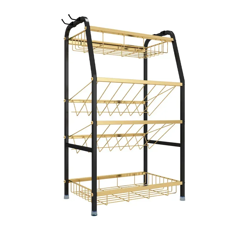 4-Tier Spice Rack with Knife Holder 3