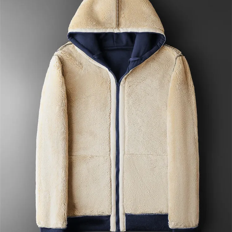 Men's Winter Fleece Hooded Jacket 5
