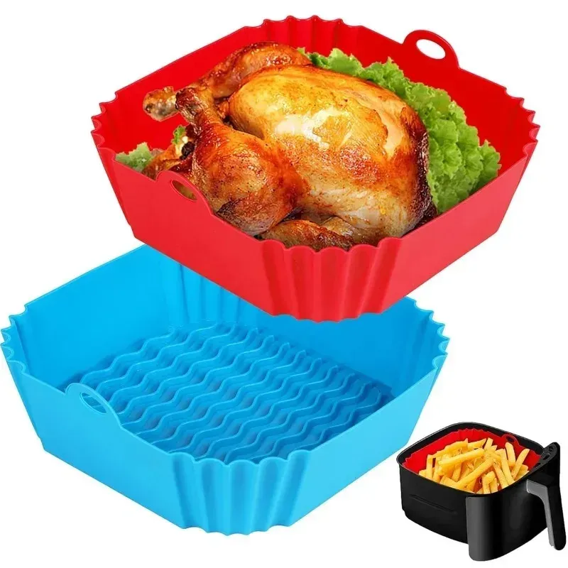 Reusable Air Fryer Silicone Liner Pot 2