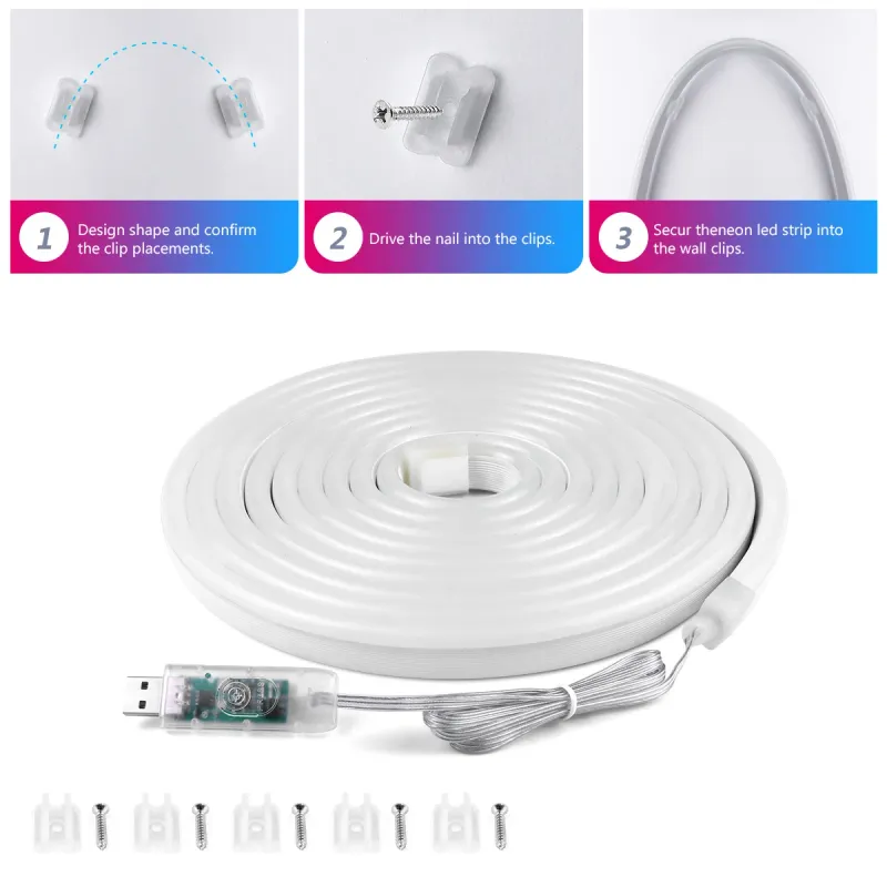 RGBIC Neon Rope Lights with APP & Music Sync 6