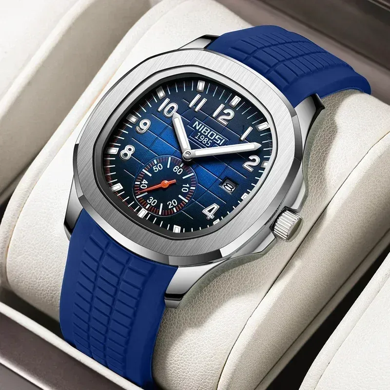 NIBOSI Sport Men's Waterproof Auto Date Watch 1