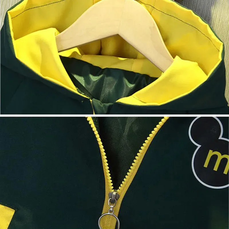 Kids Spring Autumn Hooded Jacket 5