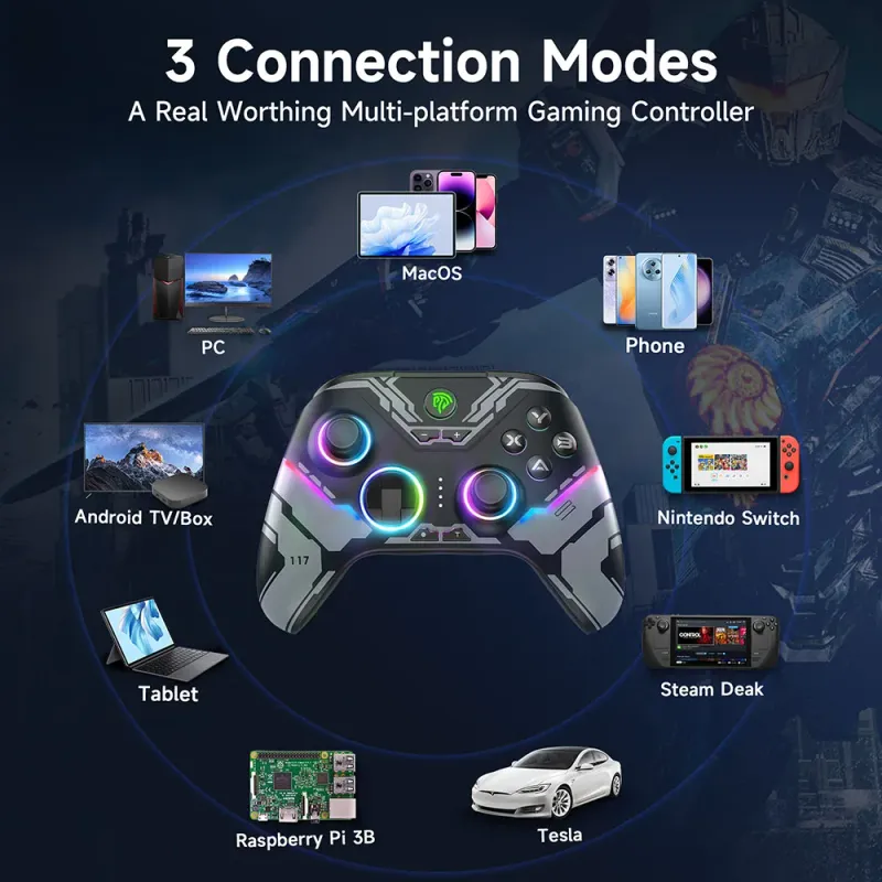 EasySMX X15 Wireless Gamepad 6