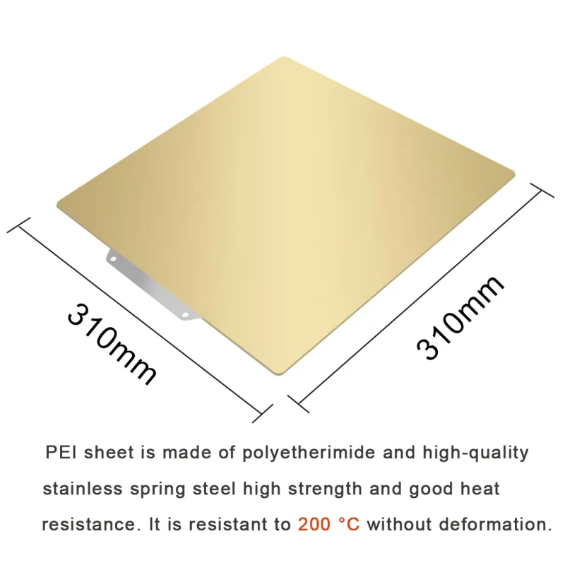 Flexible PEI Magnetic Build Plate for 3D Printers 4
