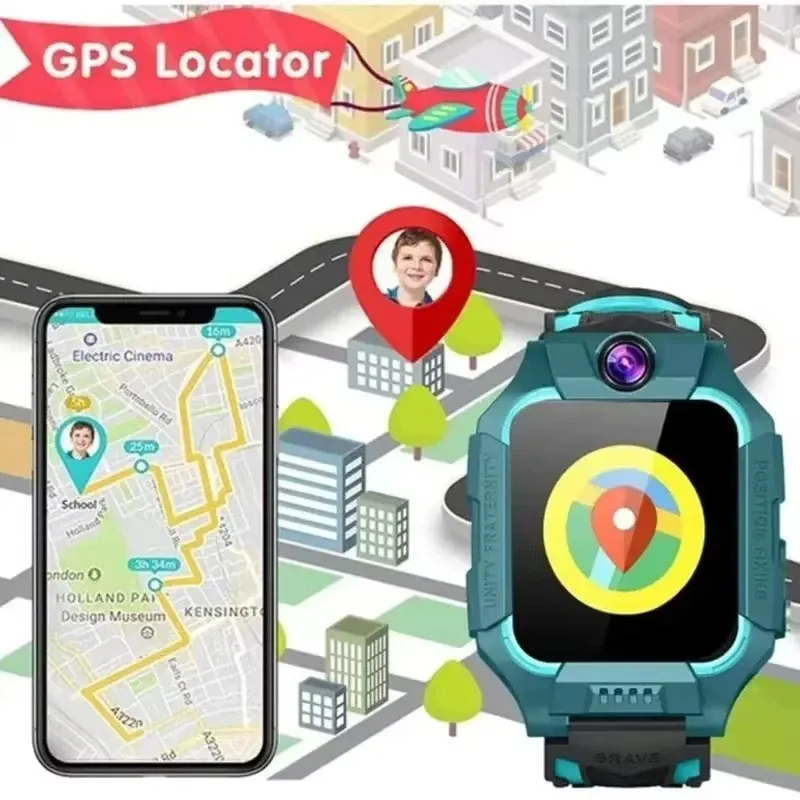 Lenovo 4G GPS Kids Smart Watch 2