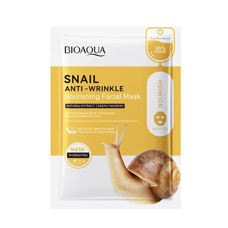 BIOAQUA Snail Face Mask 10-Pack 6