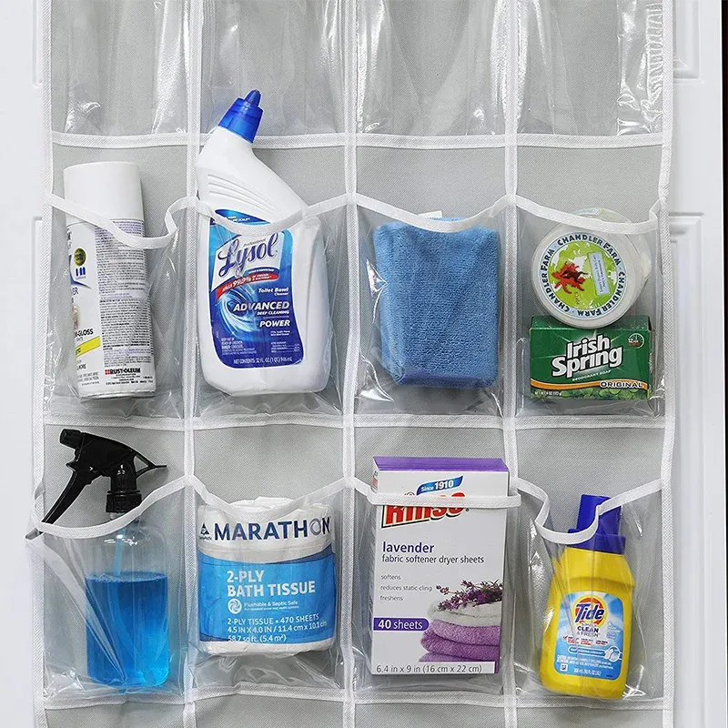 24 Grid Wall-mounted Shoes Organizer 6