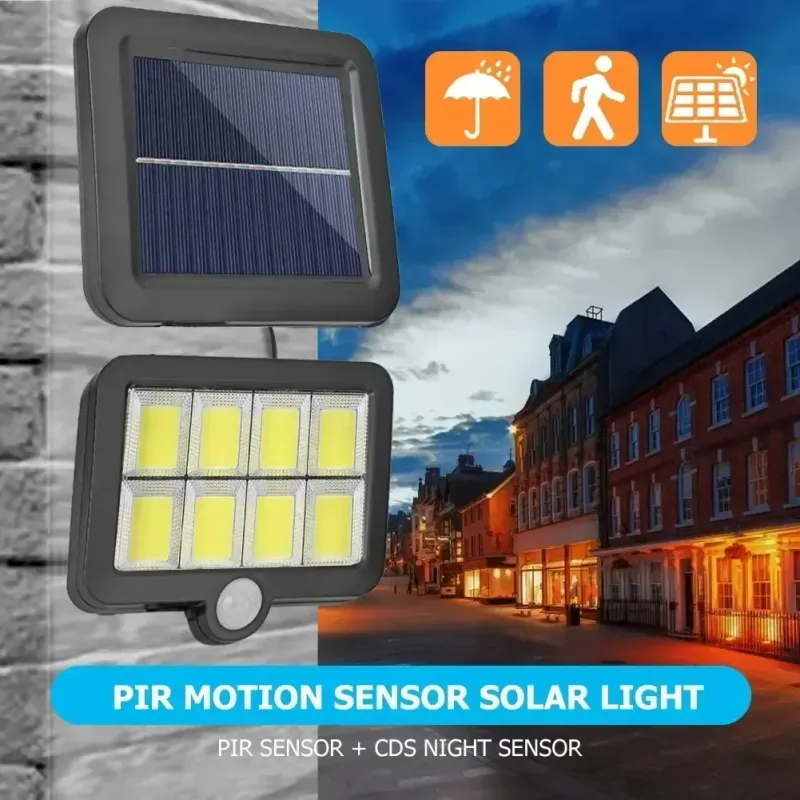 Solar Motion Sensor Wall Light 2