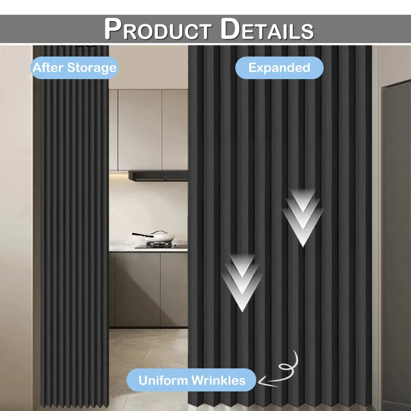 Extra Large Blackout Sliding Door Curtain 2